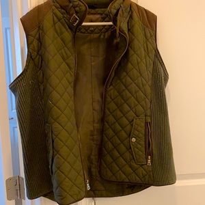 Men’s Olive Green Gallery Vest XL